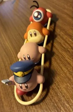 星のカービィ　しゅしゅぽぽごっこ　全４種セット　ガチャ