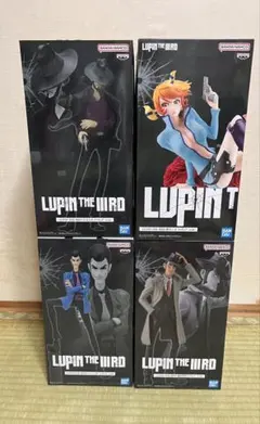 LUPIN THE IIIRD フィギュア 4点セット ルパン三世 LUPIN THE IIIRD フィギュア 4点セット - メルカリ