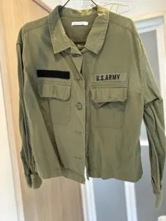 U.S. ARMY ミリタリージャケット オリーブグリーン