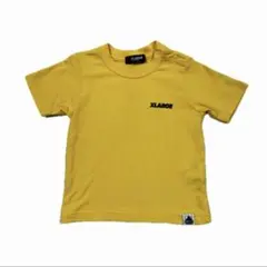 XLARGE イエロー Tシャツ サイズ80 (SS)