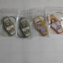 未使用品　Dr.STONE×コラボカフェ本舗 等身アクリルキーホルダー　4個