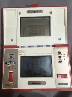 動作確認済　レア　レトロ　昭和　ゲーム　ウォッチ　ミッキー　説明書　ケース付き 動作確認済 レア レトロ 昭和 ゲーム ウォッチ ミッキー 説明書