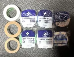 ガムテープ クラフトテープ 養生テープ 新品6点