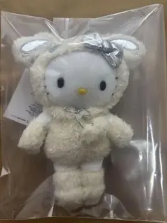 ハローキティ展　 マスコットキーホルダー　京都限定 雪うさぎ
