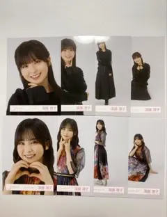 遠藤理子 櫻坂46 生写真 モードコーデ 2024年 夏フェス衣装 8種 コンプ