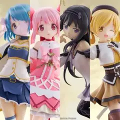 まどか☆マギカ 鹿目まどか　巴マミ　美樹さやか 暁美ほむら フィギュア 4点