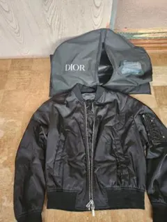 DIOR ブラック MA-1ジャケット 専用カバー付き
