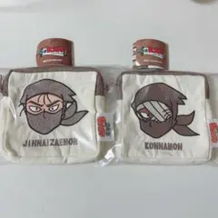 忍たま乱太郎スクエアポーチ第二弾　タソガレドキ　雑渡昆奈門　高坂陣内左衛門