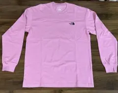 ピンク 長袖カットソー