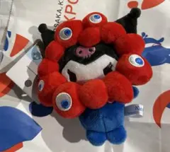 サンリオ　ミャクミャク　カラビナ　ぬいぐるみ　クロミ