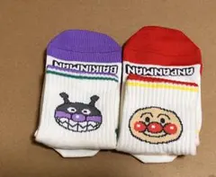 アンパンマン バイキンマン キッズ靴下　13-19cm2足セット