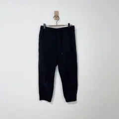 UNIQLO ユニクロ　ドライウルトラストレッチ　クロップドパンツ　黒　伸縮性