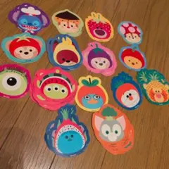 香港ディズニーキャラクター ステッカー