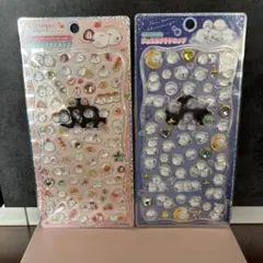 シマエナガ　ジュエルプチドロップステッカー　2セット