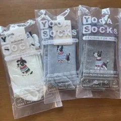 ピラティス 滑り止め付き 5本指ソックス 3足Set