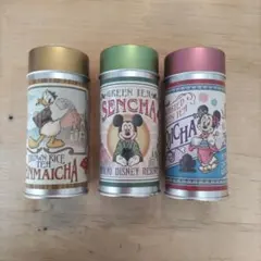 東京ディズニーリゾート お茶セット 3種　空き缶