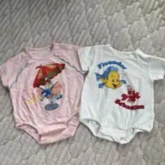 ディズニー ベビー ロンパース 2点セット