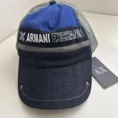 Armani Exchange キャップ デニム　グレーメッシュ ☆新品☆のサムネイル
