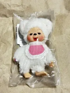 レア EU 限定 モンチッチ チャム 顔でか ぬいぐるみ キーホルダー 新品