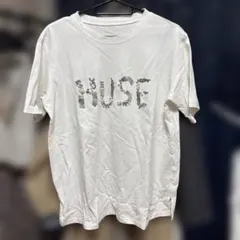 ホワイト MUSE パール装飾 半袖Tシャツのサムネイル
