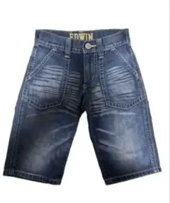 EDWIN デニムハーフパンツ 120cm