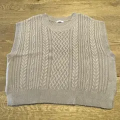 GLACIER ニットベスト Mサイズ