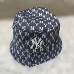 MLB korea バケットハット　ネイビー