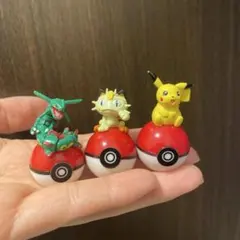ポケモン フィギュアセット ピカチュウ ニャース レックーザ