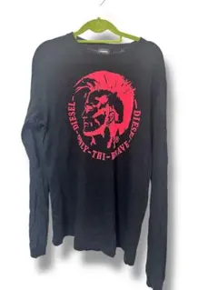 DIESEL グラフィックプリント 長袖カットソー L