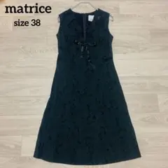 matrice by voicemail ノースリーブワンピース　ブラックMのサムネイル