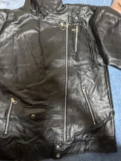 レディース 黒 レザージャケット