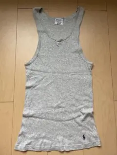 [新品未使用 ] Ralph Lauren タンクトップ グレー 日本製のサムネイル