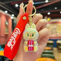 Coca-Colaラブブ LABUBU キーホルダー