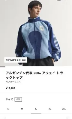 新品未使用】アディダス ドイツ代表 トラックトップ L セミフラッシュ
