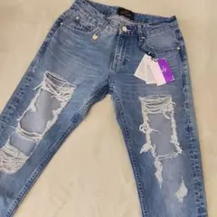Rady サイドカットビジューデニムパンツ 25インチ タグ付き新品未使用