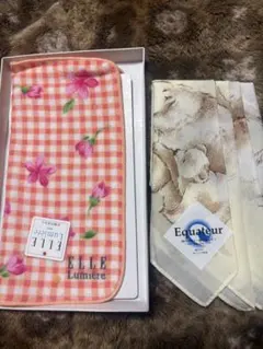 ELLE Lumière & Equateur ハンカチセット