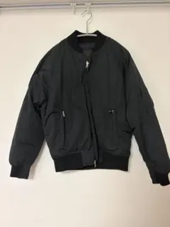 acne studios アクネ ブルゾン ジャケット ma-1 ブラック 44 - メルカリ