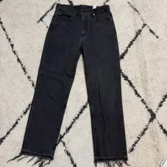 BLACK BY MOUSSY TUANI ブラックデニム 24インチ 美脚