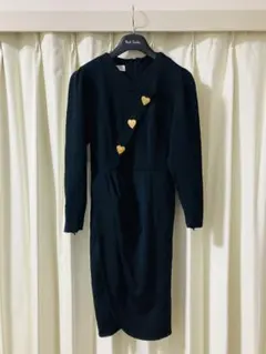 【古着】80's風ワンピース(ジャージ素材)