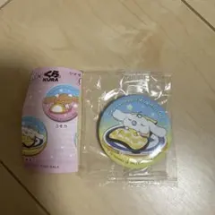 くら寿司×シナモロールcinnamoroll みるく 缶バッジ ビッくらポン