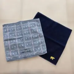 タオルハンカチ　2枚セット