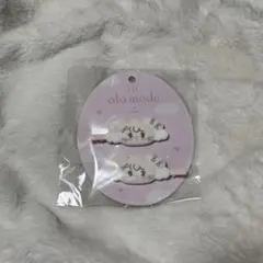 新品♥Lil ala mode フロッキー前髪クリップ （スフレ）