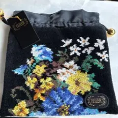 ✨️新品✨️フェイラー スノークリスタル 雪の結晶 巾着ポーチ 