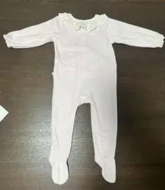 【Jacadi 】美品ピンクロンパース 12M74cm