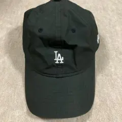 New Era LAロゴ ブラックキャップ