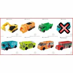 食玩 SG ブンブンカー 01＆02 7種セット ブンブンジャー ゴーカイジャー
