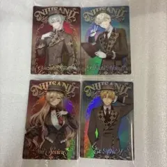 にじさんじ ウエハース2 4枚セット 緋八マナ 弦月藤士郎 ニュイ・ソシエール