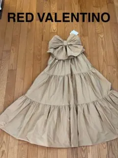 RED VALENTINO ジャージー ドレス リボン RED VALENTINO ジャージー ドレス リボン - メルカリ