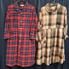 マタニティワンピース ルームウェア 授乳服 Mサイズ 2点セット