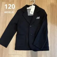 WORLD フォーマルジャケット ネイビー 120cm